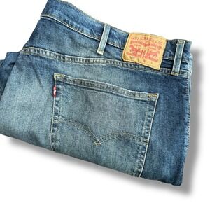 Levi Strauss & Co‎ 559 Jeans Mens 48x28 (48x24) Blue Denim Straight Leg Relaxed